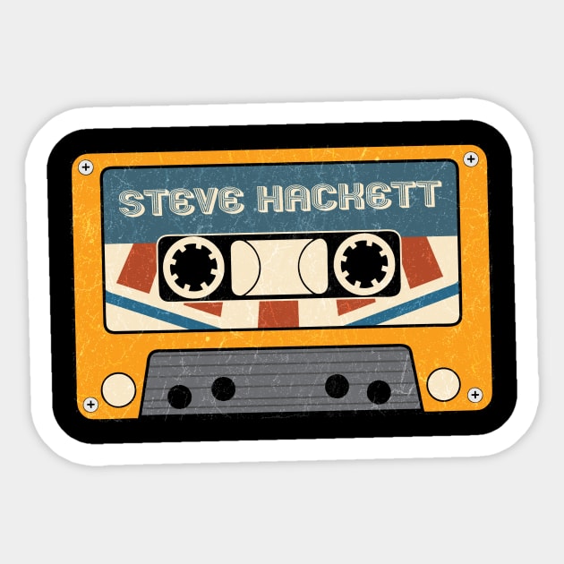 Vintage Steve Hackett Sticker by bardo_bardon